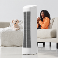 Tower Air Purifier with ABS Plastic Quiet Cooling Fan for Summer
