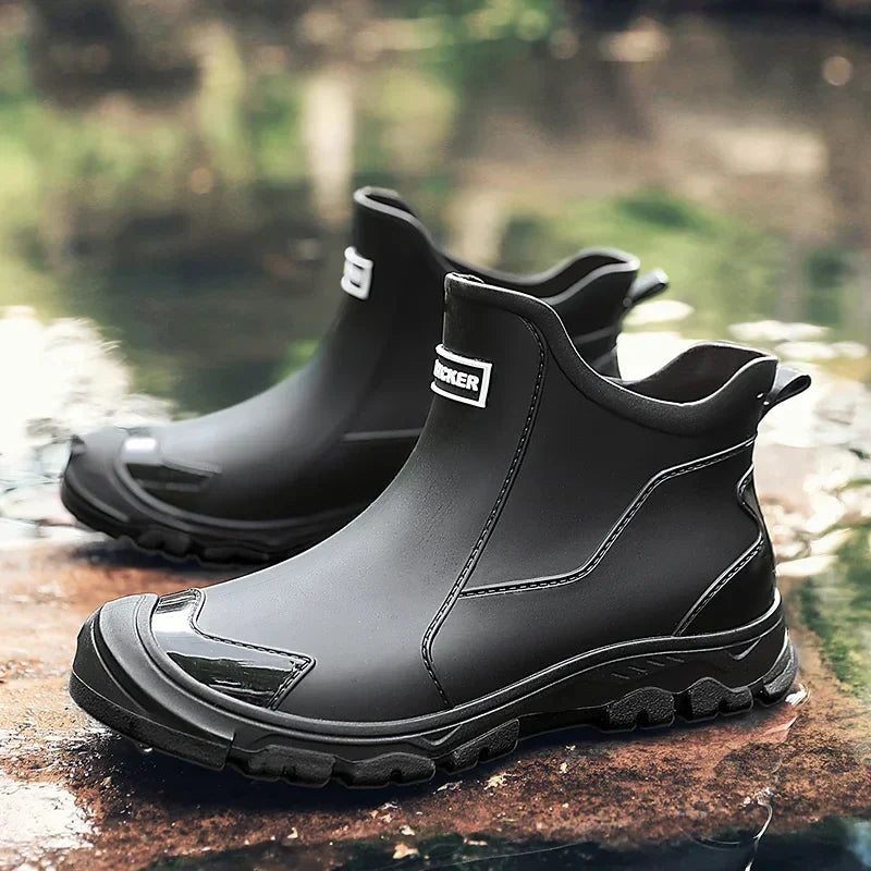 Bottines de pluie imperméables pour hommes