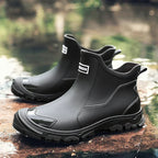 Men's Waterproof Ankle Rain Boots