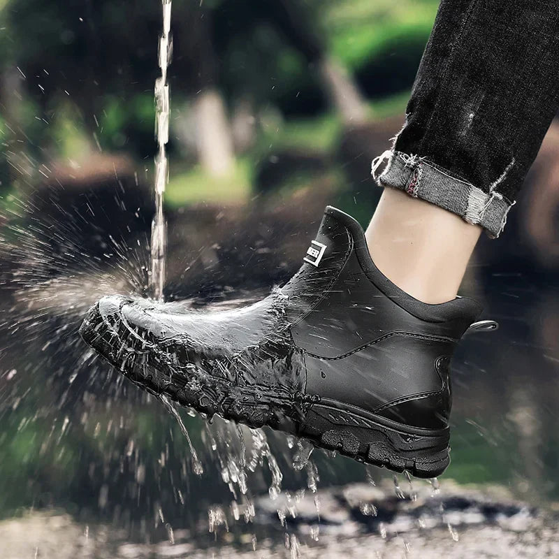 Bottines de pluie imperméables pour hommes