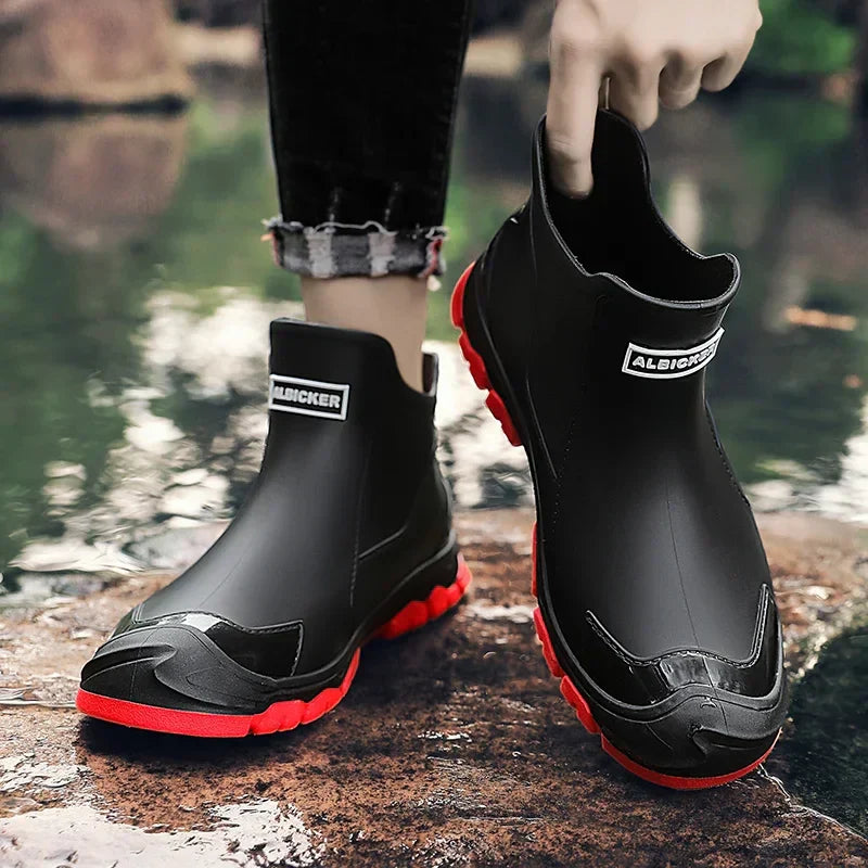 Bottines de pluie imperméables pour hommes