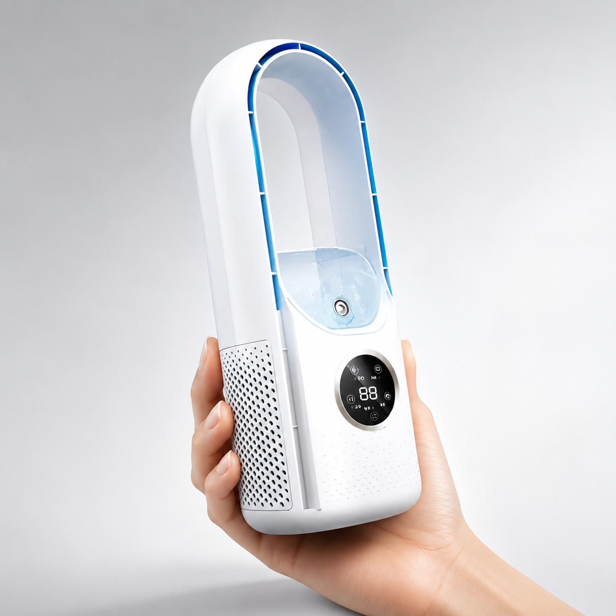 Bladeless Tower Fan with ABS Housing for Summer Home & Office Cooling