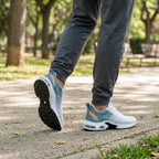Męskie lekkie buty sportowe z siateczki i amortyzowaną podeszwą