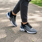 Męskie lekkie buty sportowe z siateczki i amortyzowaną podeszwą