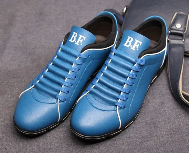 Men’s Low-Top Lace-Up Casual Trainers
