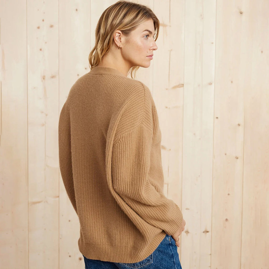 Women's Relaxed Knit Button Cardigan