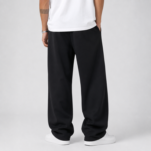 Joggers homme à jambes larges avec cordon de serrage