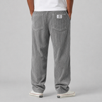 Men's Corduroy Trousers | Relaxed Fit with Drawstring Waist