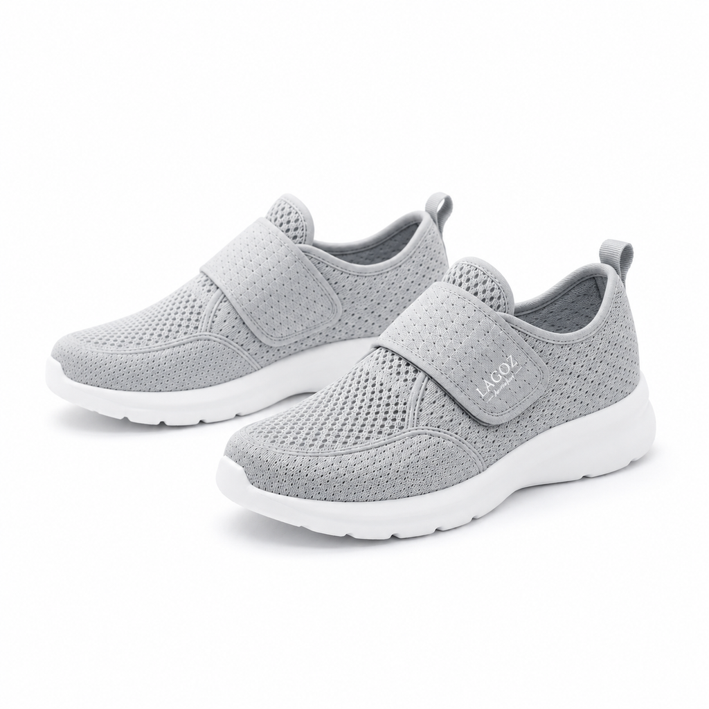 Unisex Lightweight Walking Shoes with Adjustable Strap