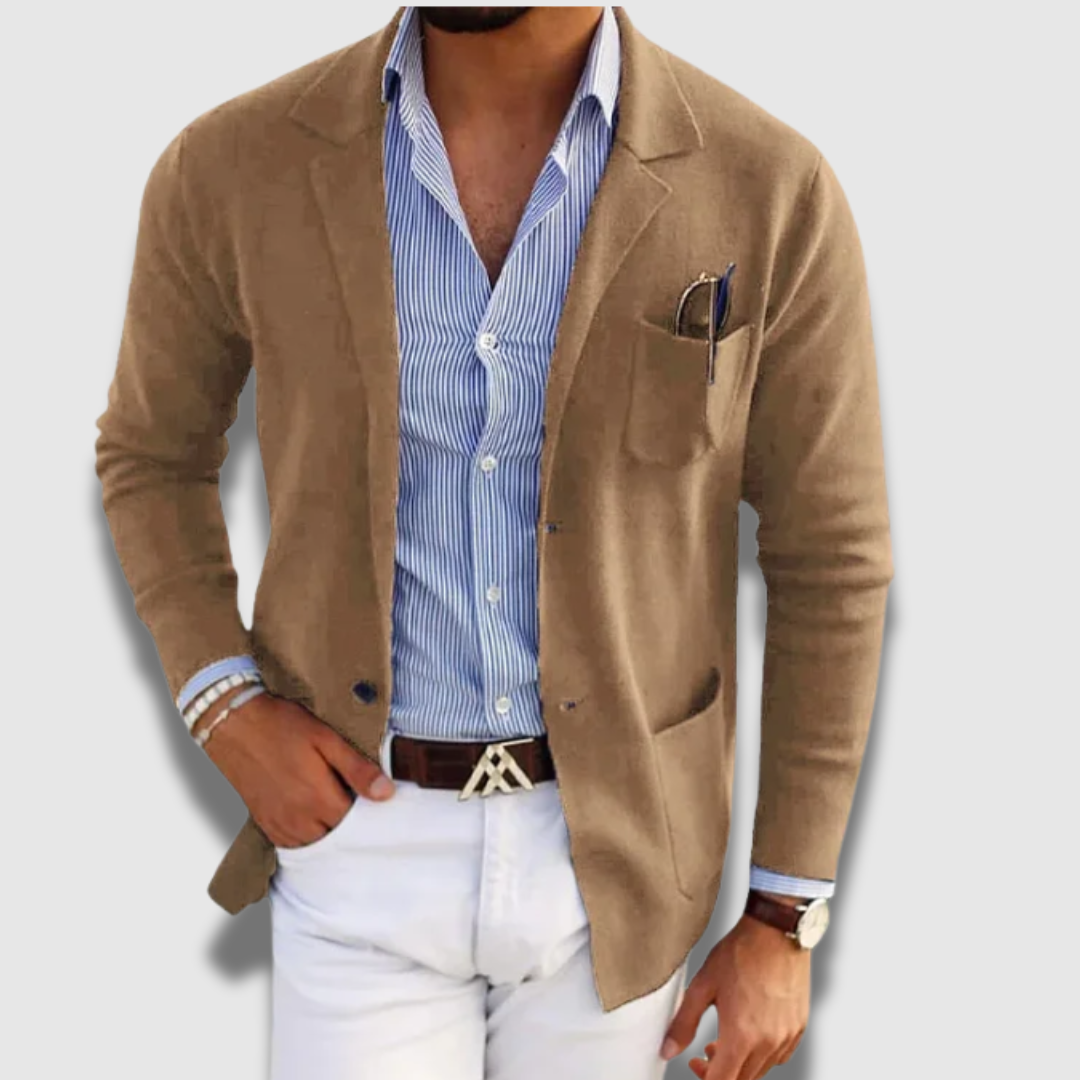 Men's Smart Casual Tailored Blazer Jacket