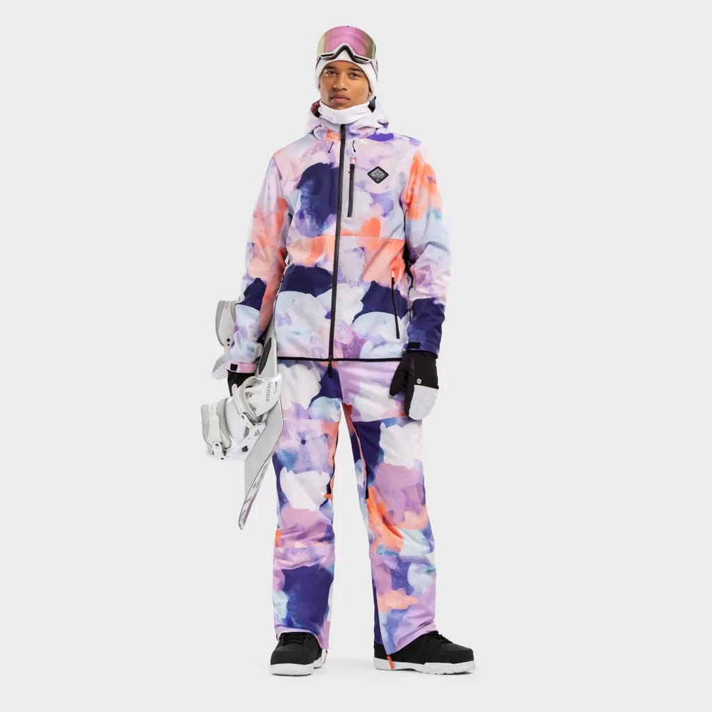 Men's Hooded Winter Jacket | Zip-Up Ski Coat