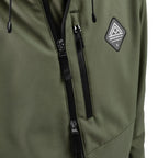 Men's Hooded Winter Jacket | Zip-Up Ski Coat
