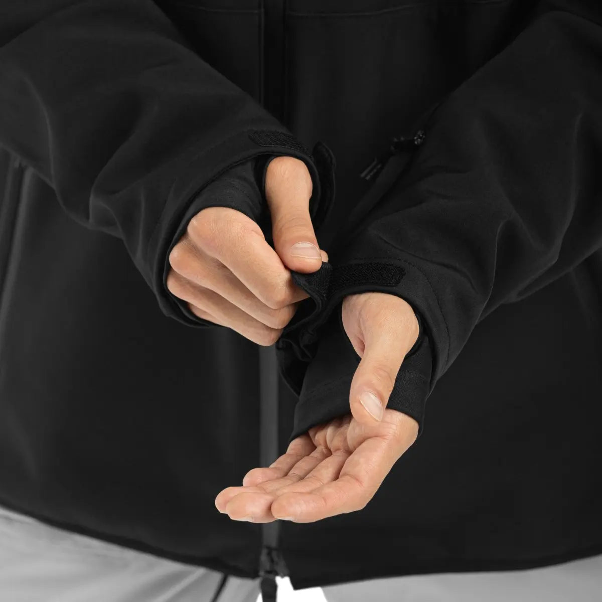 Men's Hooded Winter Jacket | Zip-Up Ski Coat