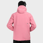 Men's Hooded Winter Jacket | Zip-Up Ski Coat