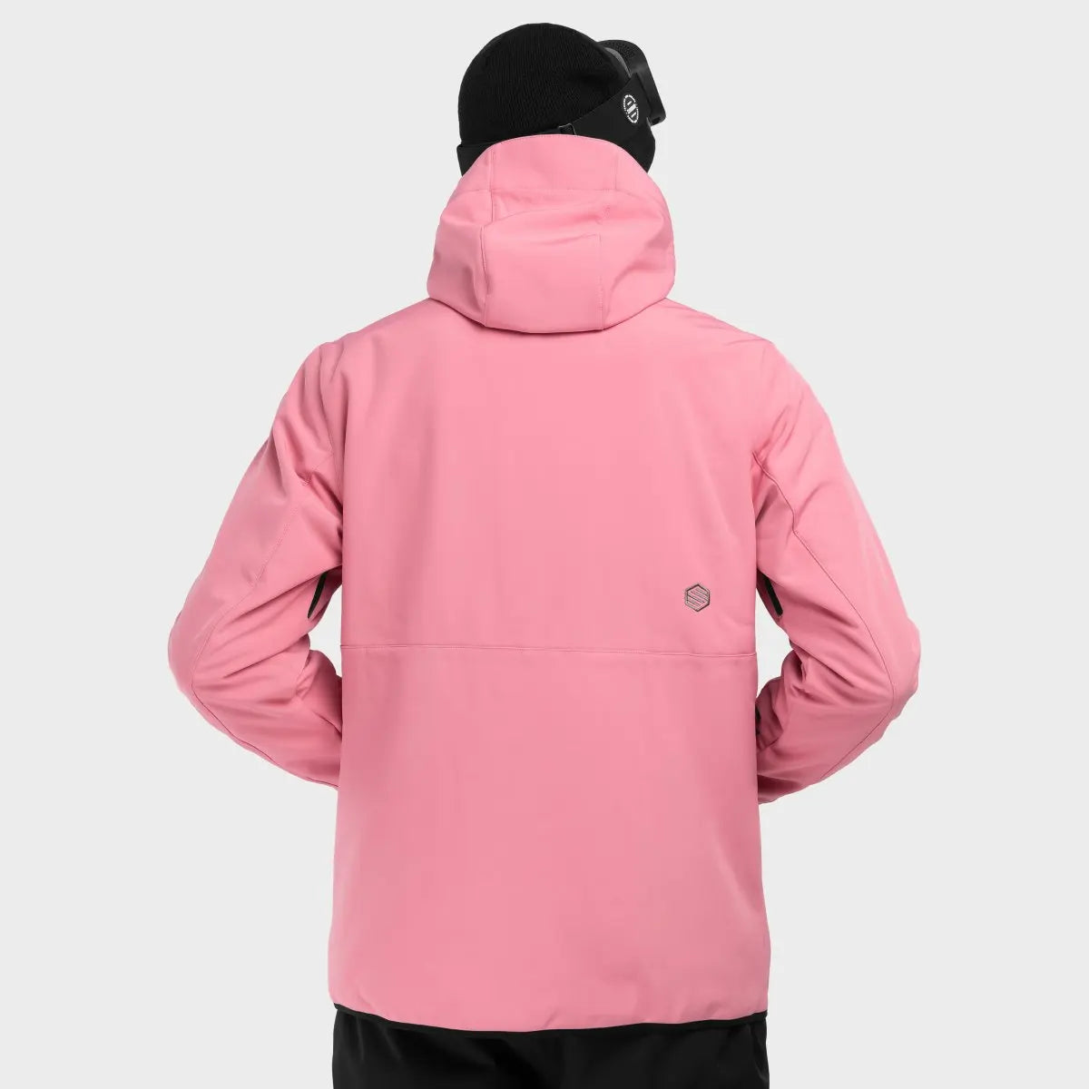 Men's Hooded Winter Jacket | Zip-Up Ski Coat