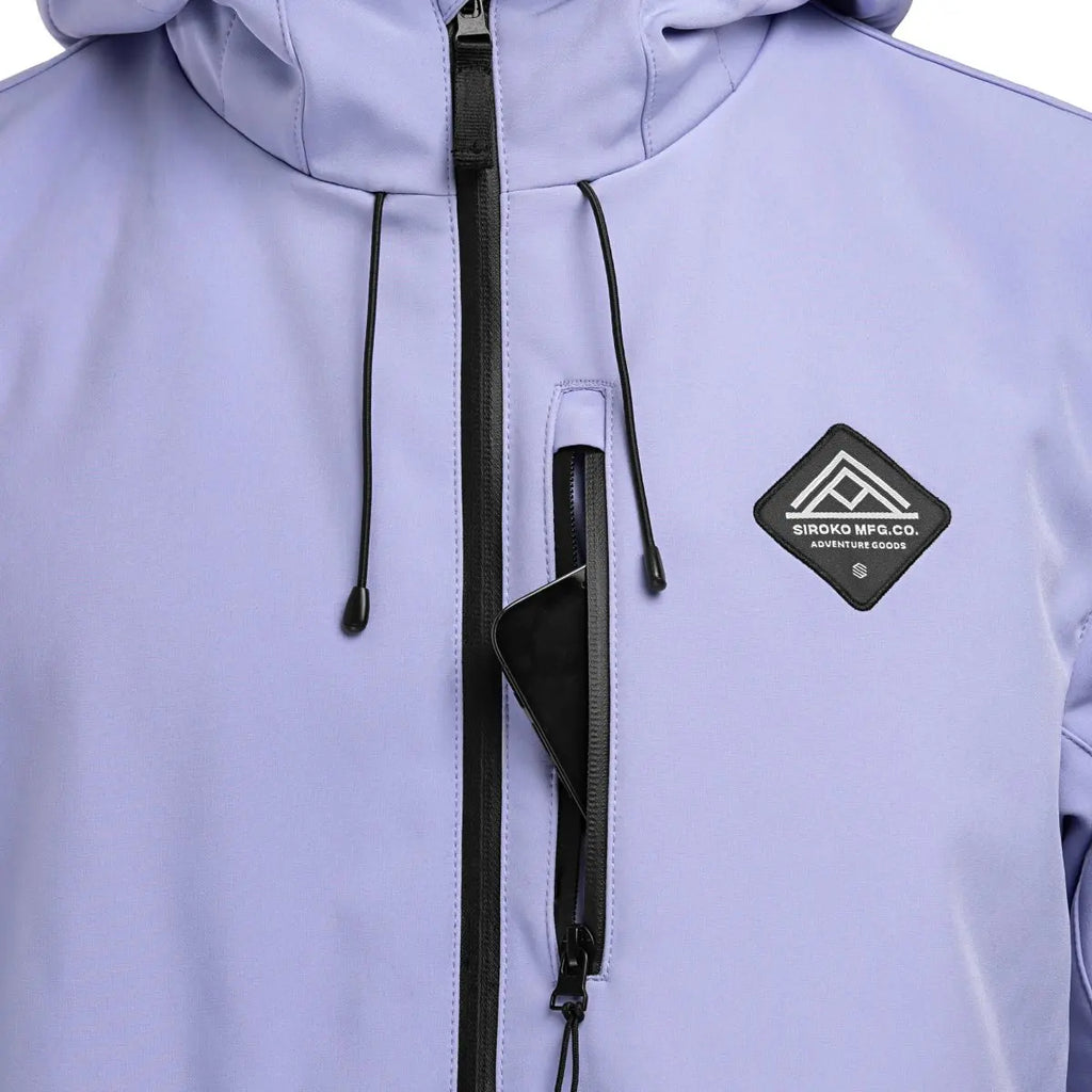 Men's Hooded Winter Jacket | Zip-Up Ski Coat