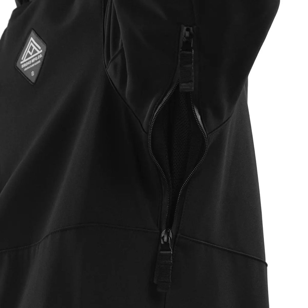Men's Hooded Winter Jacket | Zip-Up Ski Coat