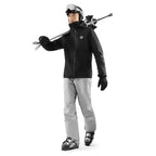 Men's Hooded Winter Jacket | Zip-Up Ski Coat