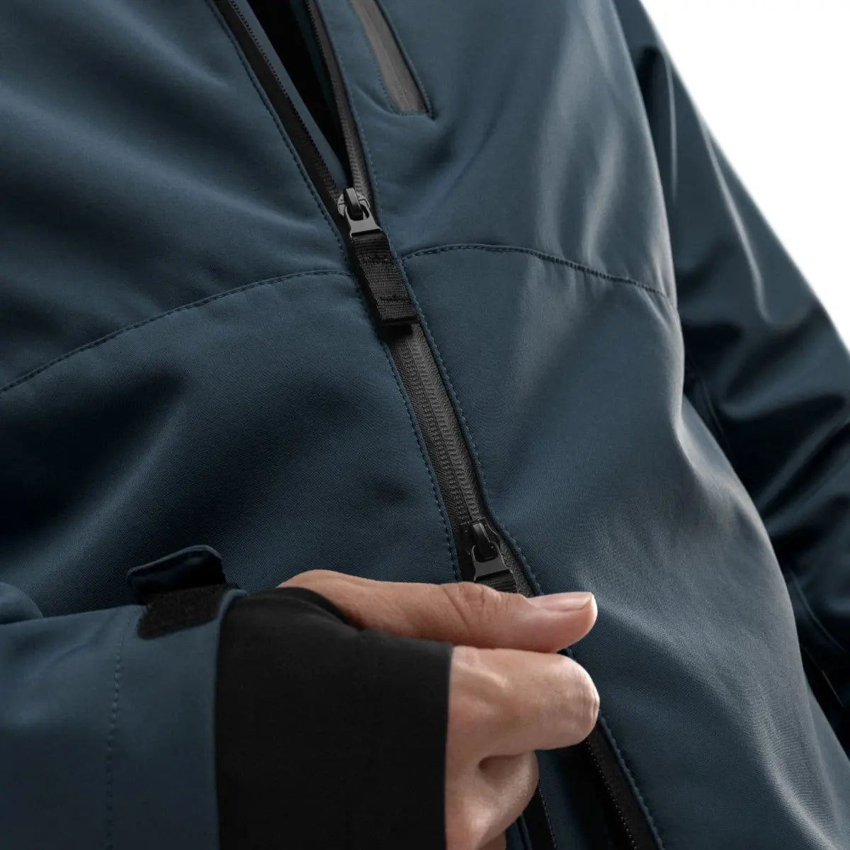 Men's Hooded Winter Jacket | Zip-Up Ski Coat