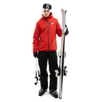Men's Hooded Winter Jacket | Zip-Up Ski Coat