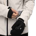 Men's Hooded Winter Jacket | Zip-Up Ski Coat