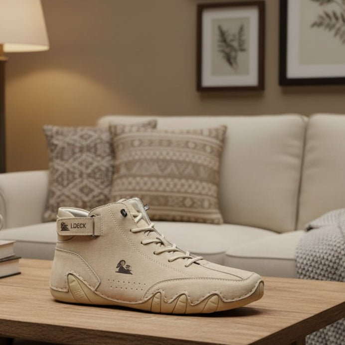 Men’s Flexible High-Top Casual Walking Shoes