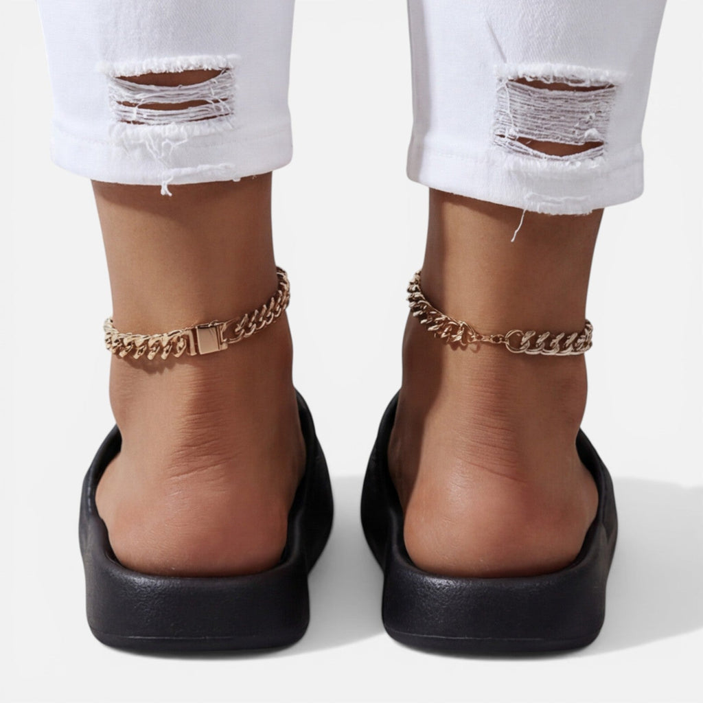 Women's Cushioned Slide Sandals | Pillow Footbed Non-Slip