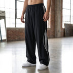 Pantalon de survêtement pour homme à jambes larges et coupe décontractée