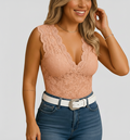 Women's Lace V-Neck Bodysuit