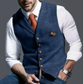 Men's Tailored Lapel Suit Vest