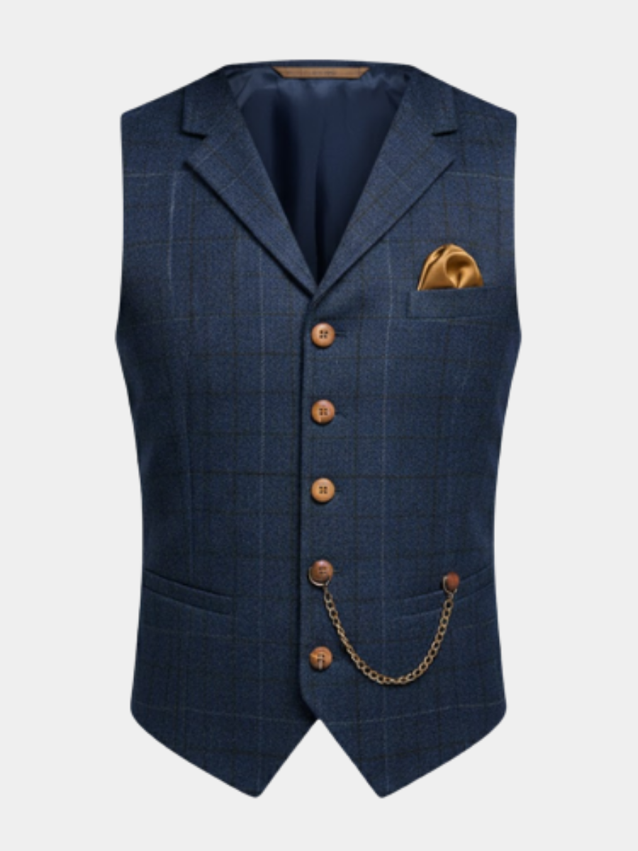 Men's Tailored Lapel Suit Vest