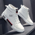 Men’s High-Top Lace-Up Casual Trainers