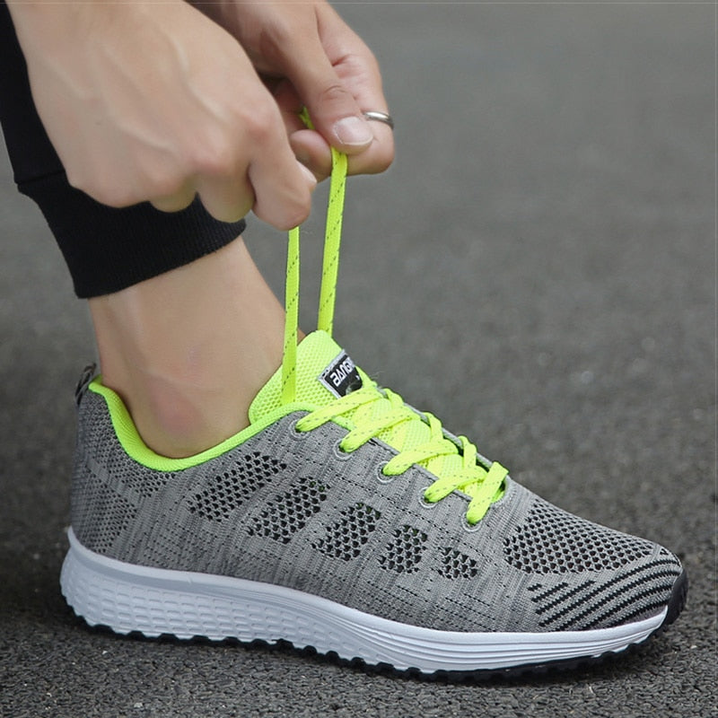 Women's Lightweight Knit Walking Trainers