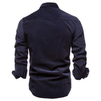 Men's Utility Shirt with Buttoned Chest Pockets