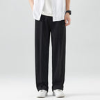 Men’s Relaxed Fit Wide-Leg Trousers