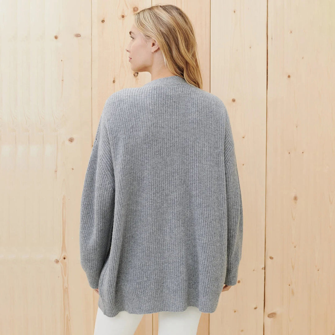 Women's Relaxed Knit Button Cardigan