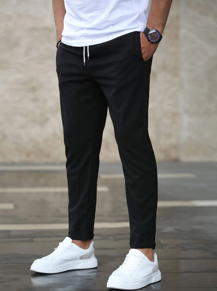 Men's Stretch Tapered Trousers