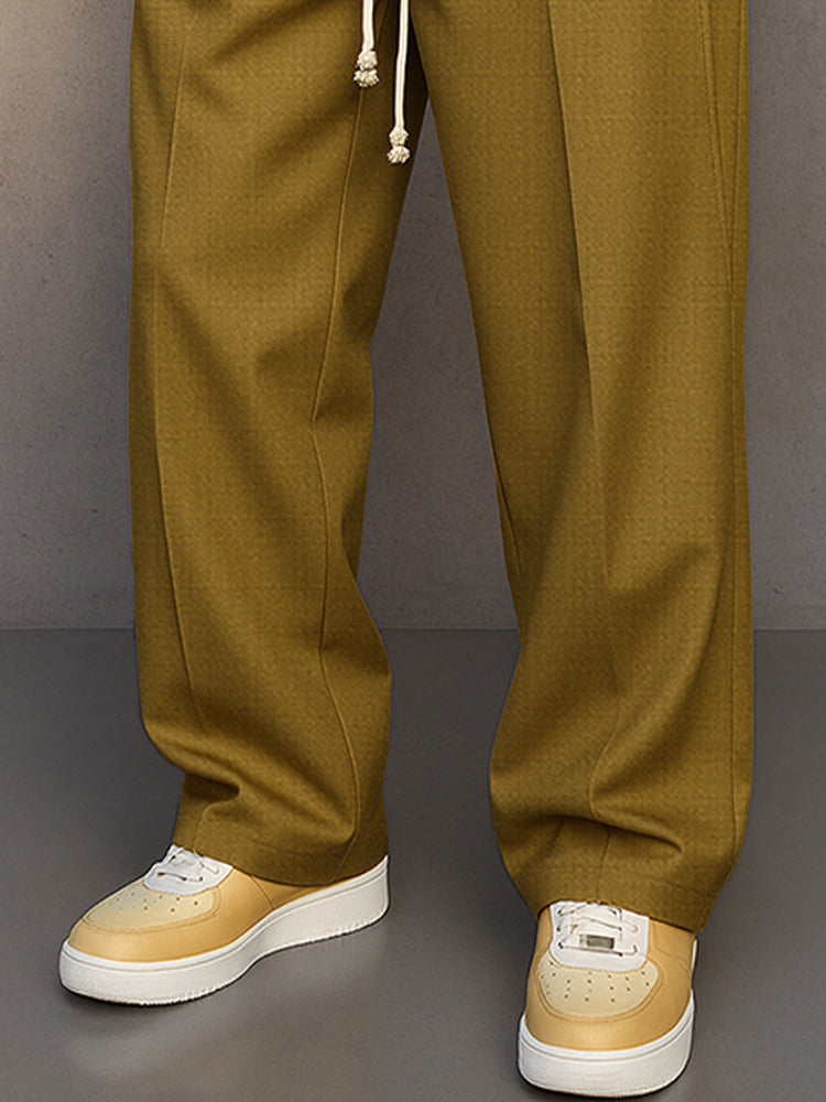 Men's Relaxed Fit Drawstring Trousers