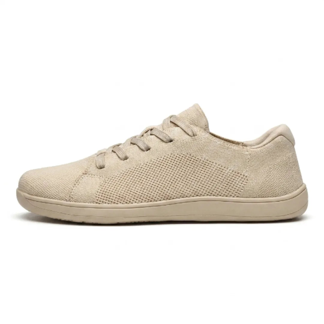 Baskets pieds nus unisexes avec tige en tricot respirant