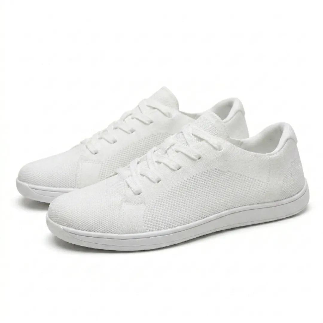 Baskets pieds nus unisexes avec tige en tricot respirant