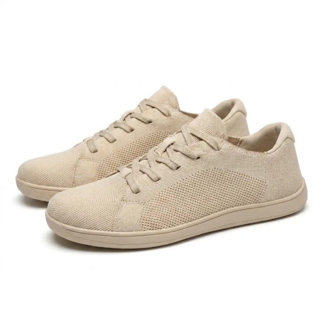 Baskets pieds nus unisexes avec tige en tricot respirant