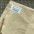 Women’s Corduroy Multi-Pocket Shoulder Bag