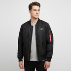 Men’s Lightweight MA-1 Bomber Jacket with Utility Pocket