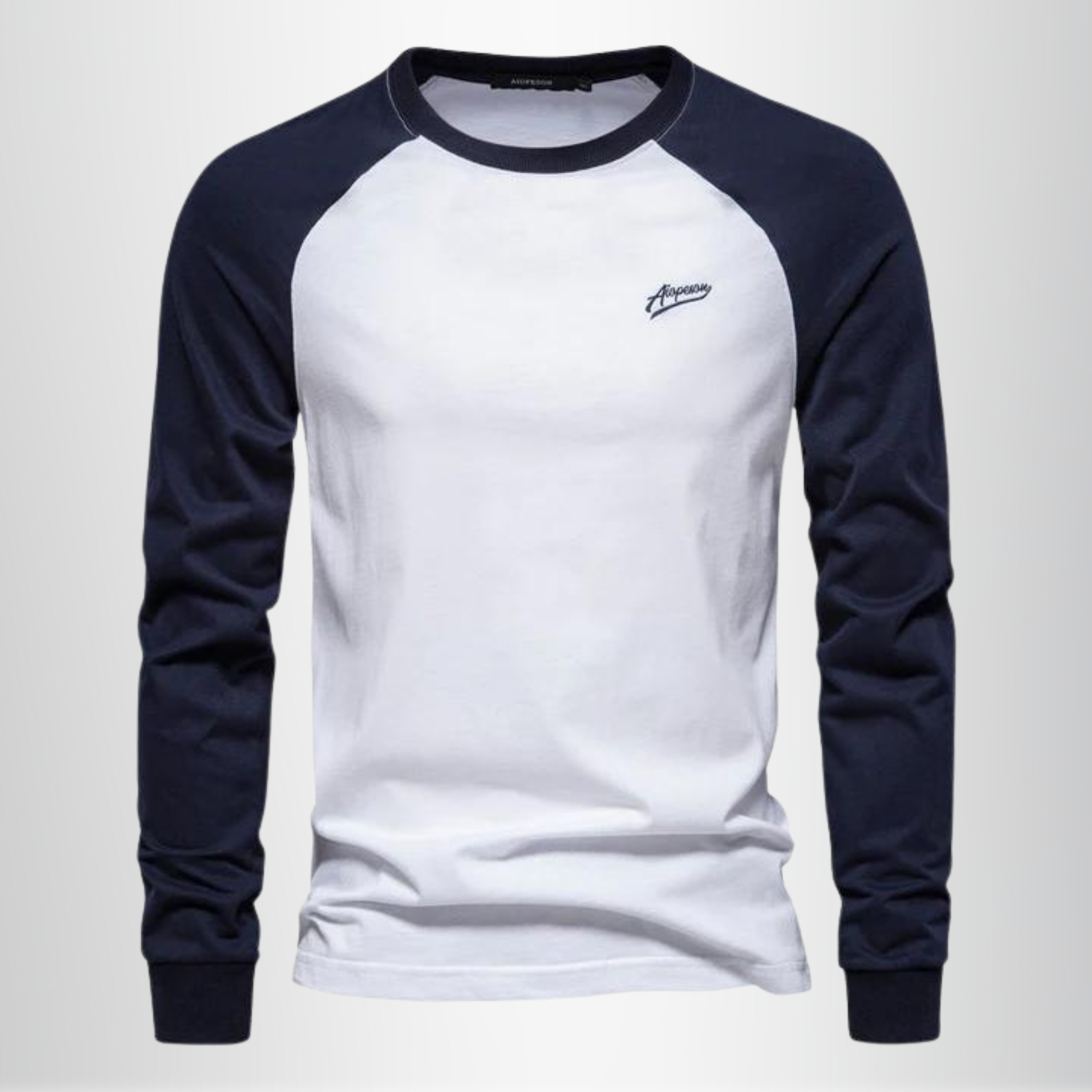T-shirt à manches longues raglan pour homme