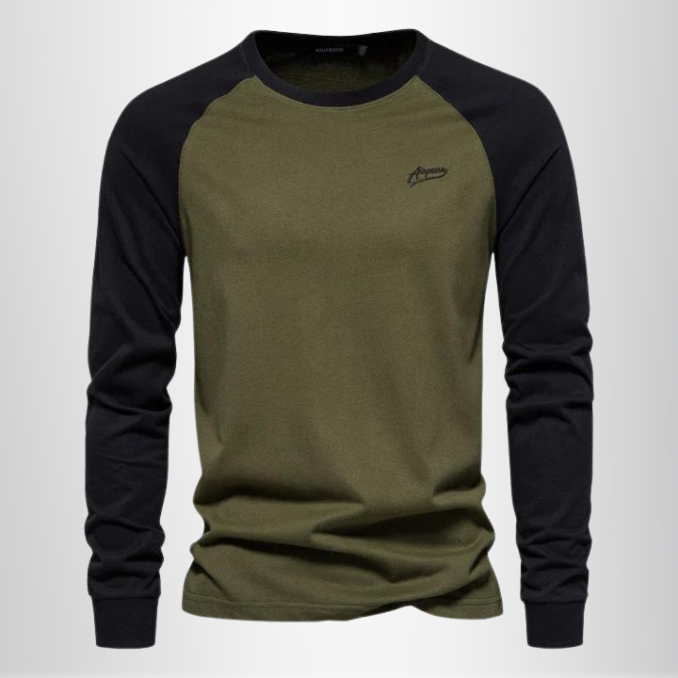 T-shirt à manches longues raglan pour homme