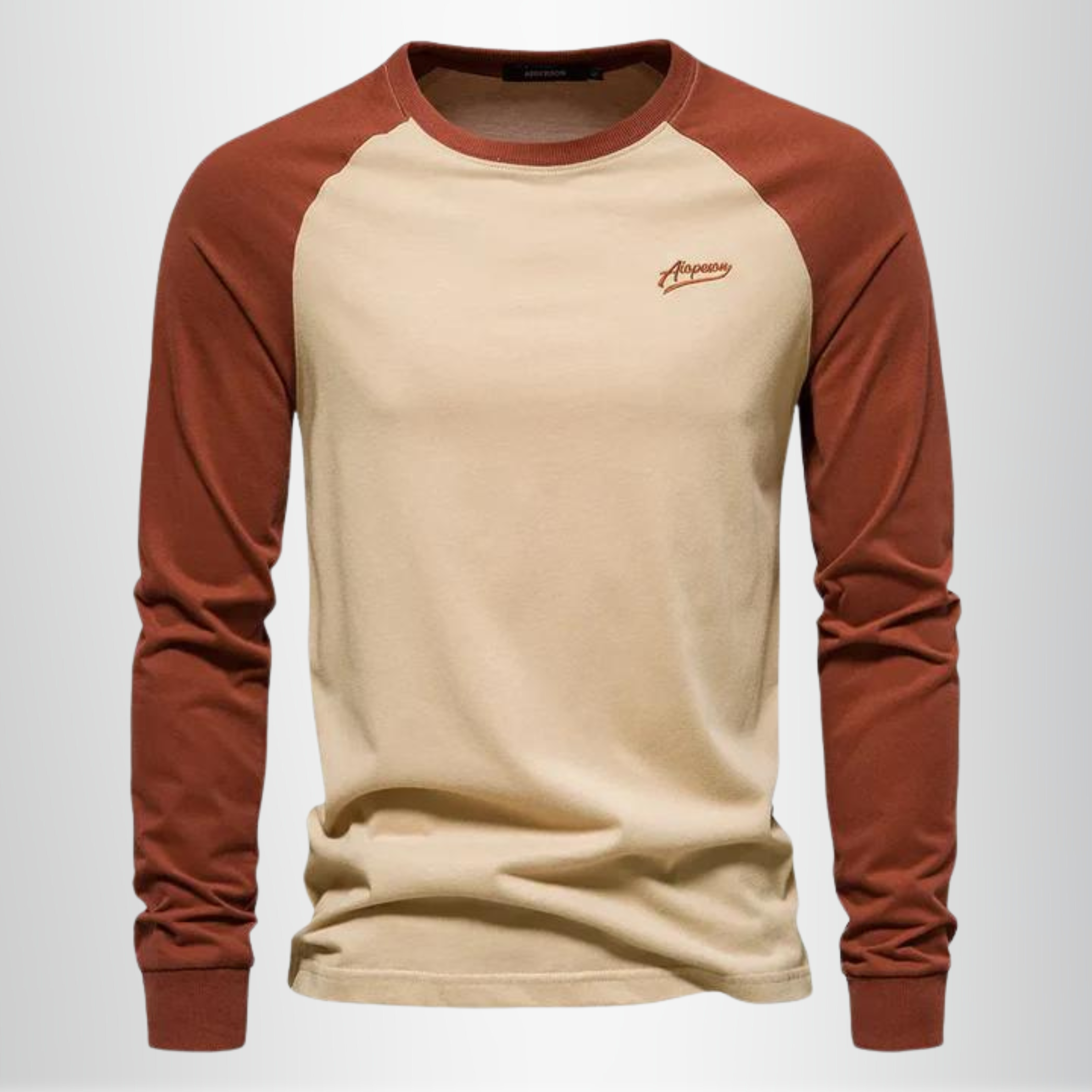 T-shirt à manches longues raglan pour homme