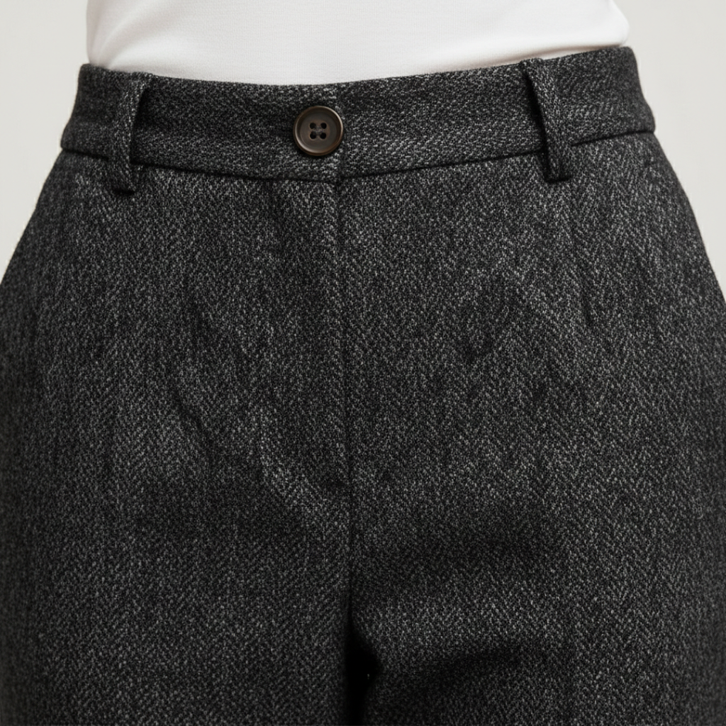 Women's Straight Leg Tailored Trousers