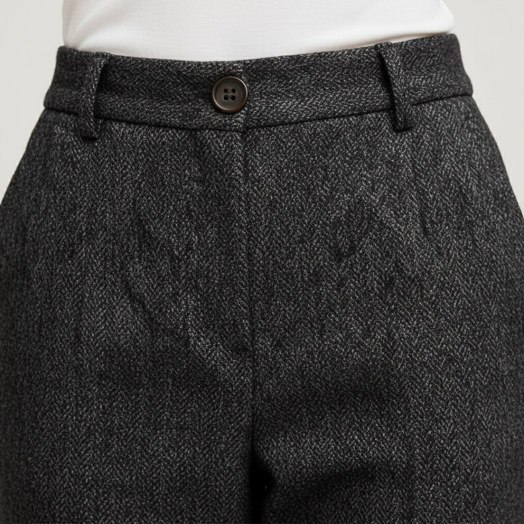 Women's Straight Leg Tailored Trousers