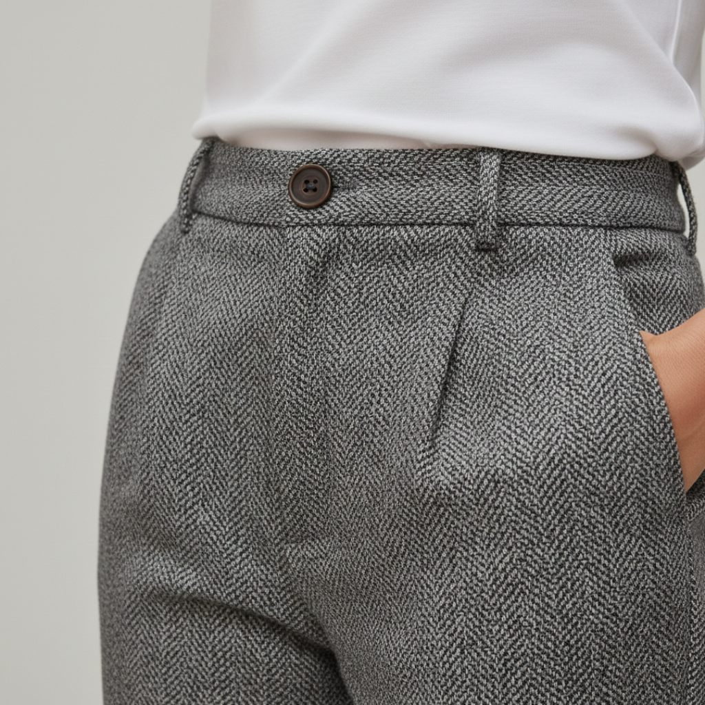 Women's Straight Leg Tailored Trousers