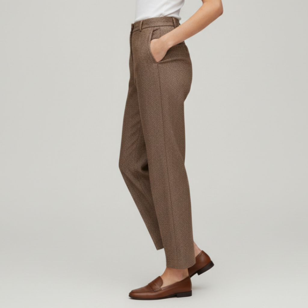 Women's Straight Leg Tailored Trousers
